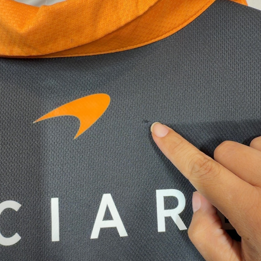 McLaren F1 Team Castore Polo Shirt Daniel Ricciardo #3 Australia Size S Men's - Picture 3 of 8